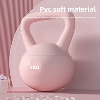 Kettlebell souple à usage commercial pour l'entraînement de force des squats unisexe, équipement de fitness sportif pour le levage des hanches