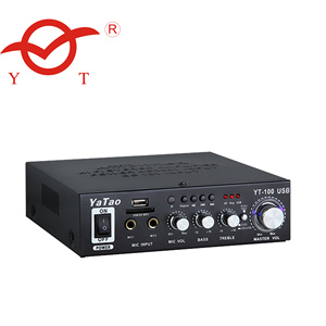 En gros <span class=keywords><strong>YT</strong></span>-100USB 2 canaux amplificateur de puissance <span class=keywords><strong>audio</strong></span> hifi amplificateur stéréo usb/<span class=keywords><strong>mp3</strong></span>/fm 2*20w - Product Image 4