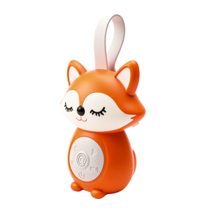 Fox Baby Sound Machine portatile White Noise & Lullaby Player per il sonno del bambino lenitivo aiuto per il sonno con Timer, grazioso disegno animale - Product Image 1
