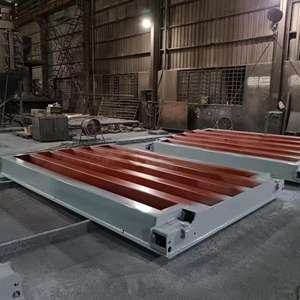 केडा स्केल भारी ड्यूटी ट्रक वजन वाले वाहनों के लिए 18 मीटर लंबाई 18 मीटर लंबा वाहन 100 टन वैगन वजन पैमाने - Product Image 5