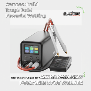 Awithz 10.5kw Farad Capacitancia DIY Máquina <span class=keywords><strong>de</strong></span> soldadura portátil Soldadores por <span class=keywords><strong>puntos</strong></span> <span class=keywords><strong>para</strong></span> batería <span class=keywords><strong>de</strong></span> litio 18650 0,4mm Metal Nueva condición - Product Image 3