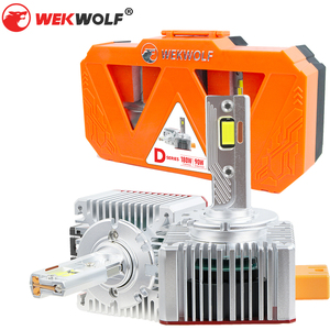 Lampadine LED OEM Serie D per Fari, 180W 18000LM Super Luminose 6000K, Sostituzione Xenon HID D1S/D2S/D3S/D4S, 12V, Nuovo Montaggio Universale - Product Image 1