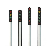 Hepu 150W solaire LED feu de signalisation rouge vert piéton croisement réverbères IP65 pour route