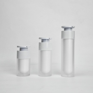 Double Wall 15ml 30ml 50ml for Acrylic Airless Pump Sprayer <b>Bottles</b> Screen Printing <b>Empty</b> Cosmetic Packaging for Lotion Cream - Product Image 2