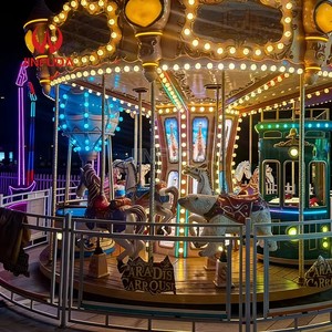 <span class=keywords><strong>Manège</strong></span> <span class=keywords><strong>à</strong></span> thème animalier mignon pour parc d'attractions pour enfants avec décoration douce et design léger - Product Image 4