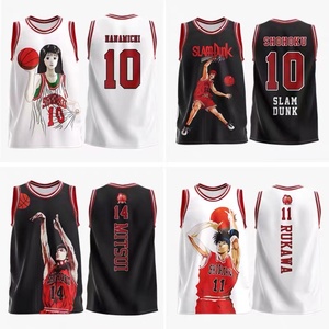 Custom <strong>Rasta</strong> Sublimation-<strong>basketball</strong>-<strong>jersey</strong>-uniform-design Anime <strong>Basketball</strong> <strong>Jersey</strong> - Product Image 4