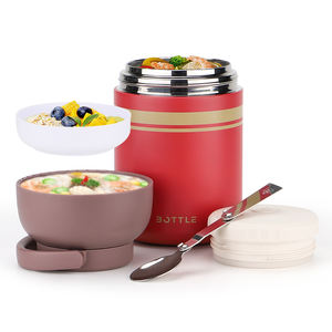 Thermos à vide en acier inoxydable à double paroi de 800 ml, qualité alimentaire, avec poignée - Product Image 2