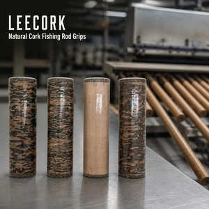 Manche en liège écologique avec surface finement poncée au toucher doux et chaud, composite caoutchouc-liège pour la fabrication de cannes à pêche vierges - Product Image 3