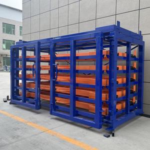 מפעל מותאם אישית כבד מדפי משטחים תעשייתיים עבור פלדה אלומיניום נירוסטה סוג מגלגל את מתלה מתכת גיליון - Product Image 3