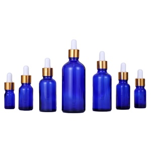 Venta al por Mayor de Botellas de Vidrio Transparente, Marrón, Azul y Verde de 15ml, 30ml, 60ml y 120ml, Botellas Redondas Boston para Aceites Esenciales con Gotero, 1oz, 2oz y 4oz - Product Image 1