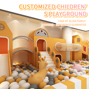 Équipement de terrain de jeu multifonctionnel pour enfants en intérieur, fosse à balles, toboggan, filet d'<span class=keywords><strong>escalade</strong></span>, maison de jeu, matériau PE pour les écoles/aires de jeux intérieures - Product Image 6