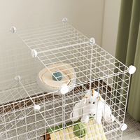 Cage et Maisons pour Animaux de Compagnie Multi-Niveaux Détachable Personnalisable de Haute Qualité pour Lapin Cobaye