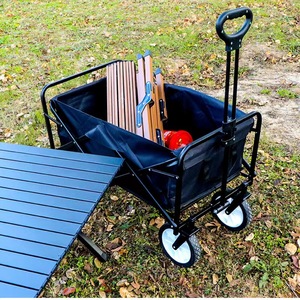 Opvouwbare Strand Camping Picknick Vouwwagen Tuin Strand Vissen <span class=keywords><strong>Trolley</strong></span> Kar - Product Image 4