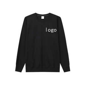 Pull en éponge française de luxe-Col rond Col plat brodé Sweat à capuche pour homme Pull décontracté surdimensionné - Product Image 4