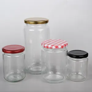 Hot Selling Clear Spice Honey Airtight 750 Ml 100ml 500ml Glass Jar