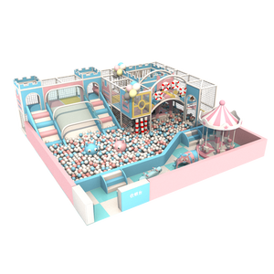 Aire de jeux intérieure pour enfants, nouvelle conception professionnelle, thème pirate, plastique multi-matériaux, grande capacité, taille personnalisable - Product Image 1