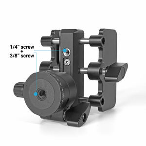 משענת חצובה מאלומיניום עם מתאם Arca-Swiss - ראש הרכבה לאקדח/רובה, חורי בורג 1/4 אינץ' ו-3/8 אינץ' - Product Image 4