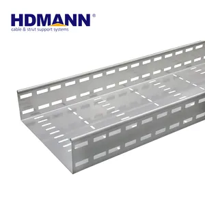 Wholesale NEMA Certified Ventilated ElectricTray Perforated Steel Cable Tray