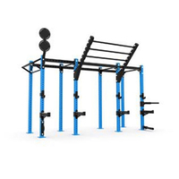 Equipo de Gimnasio Profesional de Diseño Personalizado de Fábrica, Plataforma de Entrenamiento Funcional Independiente para Cross Training y Dominadas