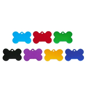 批发不锈钢锌合金狗猫宠物ID标签雕刻标志宠物ID标签金属狗标签 - Product Image 6