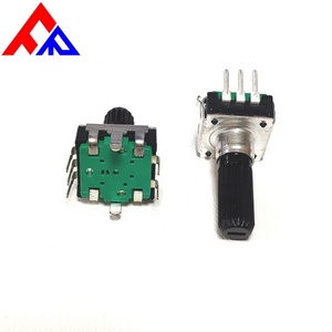 Encodeur rotatif incrémental à poignée en plastique, interrupteur vertical, encodeur rotatif pour appareils ménagers. - Product Image 2