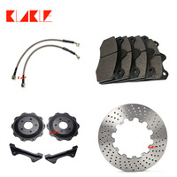 Kit de câble de frein à main mécanique universel 4 pistons OE 8W0615403 pour Audi A3 A4 A6 Q5 8560 Câble de frein à main à poussée