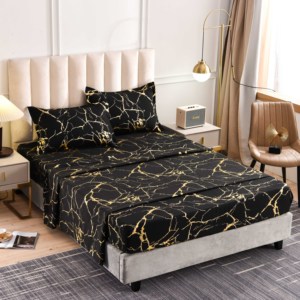 Juego de ropa de cama con dibujos animados para niños y niñas, Sábana bonita de algodón/poliéster, supersuave, nuevo diseño, gran oferta, 4 Uds. - Product Image 2