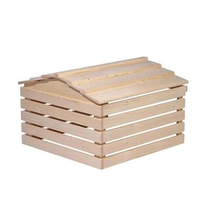Abri de jardin en bois pour tondeuse robot, résistant aux intempéries, avec toit incliné, pour tondeuse robot <span class=keywords><strong>Automower</strong></span> - Product Image 2