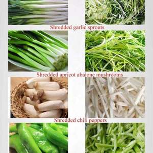 Petite déchiqueteuse d'oignons verts électrique, déchiqueteuse commerciale d'échalotes, déchiqueteuse de poireaux et de céleri - Product Image 5