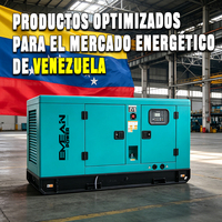 Generador Diésel Silencioso Weichai FAW Ricardo de Marca Estadounidense para Venezuela, 20kw 30kva, Precio en Filipinas