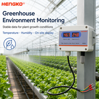 Transmetteur de température et d'humidité industriel HENGKO HG803 RS485 Modbus-RTU |   Capteur numérique pour entrepôt et serre