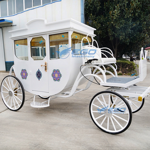 Calèche royale de haute qualité pour mariage, calèche électrique à quatre roues, style européen, calèche royale personnalisable - Product Image 4
