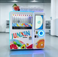 Máquina Expendedora de Smoothies de Frutas para Centros Comerciales, Máquina Expendedora Automática para Hacer Jugos Frescos