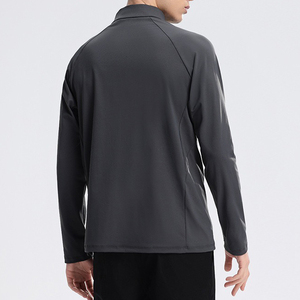Sweat à capuche coupe-vent en coton personnalisé, design sportif, rugby, motard, randonnée, homme, imperméable, pull à fermeture éclair 1/4, doux, brodé, ODM - Product Image 6