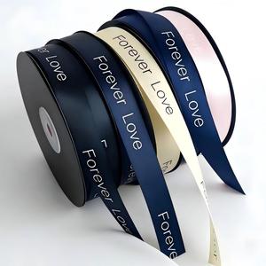 <span class=keywords><strong>ริบ</strong></span>บิ้นผ้าซาตินโพลีเอสเตอร์เกรดพรีเมียมสีทองขอบด้ายทองคำ  ผลิตที่ฝูเจี้ยน ได้รับการรับรองมาตรฐาน Oeko-Tex เหมาะสำหรับตกแต่งของขวัญงานแต่งงาน - Product Image 2