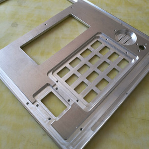 Panneau de sonnette en alliage d'aluminium OEM, pièce de précision usinée CNC 005-A, sablée et oxydée, pour usage domestique intelligent - Product Image 2