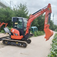 Livraison Gratuite Mini-Excavatrice KUBOTA U35 3,5 Tonnes 4 Tonnes 5 Tonnes 5,5 Tonnes, Excavatrices sur Chenilles, Moteur Kubota, Certifiées EPA CE, Excavatrice Agricole