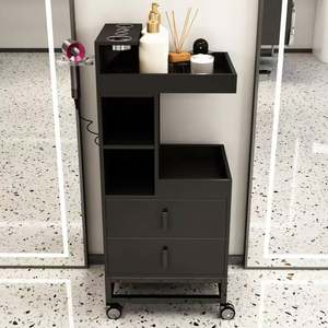 2025 moderne bois coiffeur Spa chariot Salon de beauté stockage outils chariot pour salon salle de bain chambre-salon de coiffure meubles - Product Image 2