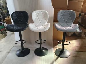 Vente <span class=keywords><strong>en</strong></span> gros de tabourets de bar modernes et confortables, rembourrés, pour restaurants et cuisines, tabourets de bar <span class=keywords><strong>en</strong></span> cuir PU noir, chaises de bar, meubles pour la maison - Product Image 3