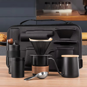 ชุดกาแฟสเตนเลสสตีลแบบรักษ์โลกทันสมัยสำหรับ <span class=keywords><strong>V60</strong></span> พร้อมกล่องของขวัญสำหรับอุปกรณ์กาแฟและชา - Product Image 2