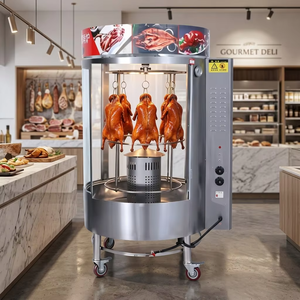 Horno Eléctrico Comercial de Acero Inoxidable de Gran Capacidad, <span class=keywords><strong>Asador</strong></span> Multiusos de Fácil Limpieza, Ideal para Pollo - Product Image 5