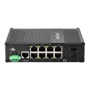 Contrôle de haute qualité environnement sévère Huawei 4 voies joystick industriel 24 ports commutateur Poe pour caméra Ip Hikvision