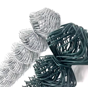 Batting lồng Chuỗi liên kết hàng rào dây lưới PVC tráng Chuỗi liên kết lưới mạ kẽm kim cương hàng rào lốc xoáy dây lưới - Product Image 3