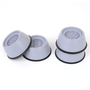 Almohadillas de plástico para pies de lavadora, amortiguadoras de vibraciones, antideslizantes, grandes de 9 cm, pequeñas de 8 cm, para refrigerador y lavadora - Product Image 1