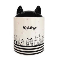 Urna Funeraria para Mascotas, Perros y Gatos, Estilo Europeo Americano, Hecha a Mano, Moderna y Minimalista, Mini Ataúd de Cerámica para Cenizas de Animales