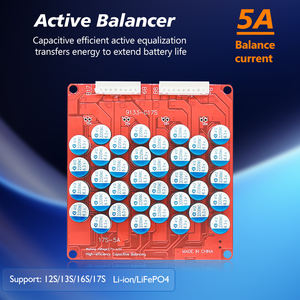 เครื่องปรับสมดุลสัญญาณควอไลเซอร์แบบแอคทีฟ TDT 5A 16S Lifepo4 BMS - Product Image 3