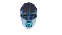 Haute qualité, vente directe d'usine, cool DJ LED stand dj table led vidéo écran mural intérieur P4 P5 masque LED affichage