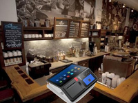 Máquina POS de pantalla táctil de 11,6 "para Marketplace, restaurante, venta al por menor, ventana Android, OEM, caja registradora personalizable, impresora integrada