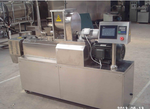 เครื่องอัดรีดอาหารสำหรับสัตว์เลี้ยงในห้องปฏิบัติการ2024แบบสกรูคู่สำหรับขนมพัฟข้าวโพด - Product Image 5