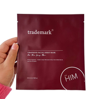 Sachets de sécurité personnalisés Cailyn avec logo imprimé pour masques faciaux, lotions, nettoyants pour le visage – Emballage sur mesure, couleur et taille personnalisables en PE